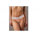 Calvin Klein Modern Cotton Γυναικείο Εσώρουχο String Σομόν, Λευκό