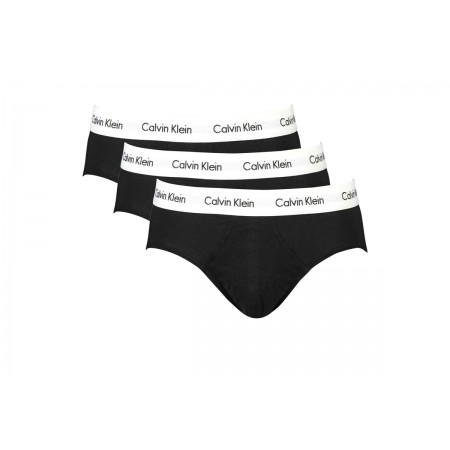 Calvin Klein Cotton Stretch Εσώρουχο Σλιπ Ανδρικό 3-Τεμάχια 