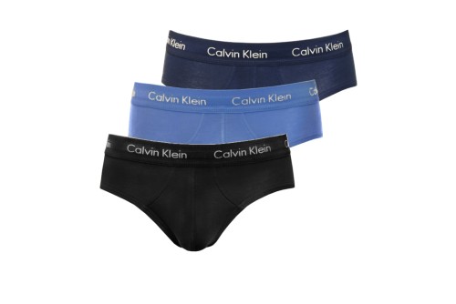 Calvin Klein Cotton Stretch Εσώρουχο Σλιπ Ανδρικό 3-Τεμάχια (0000U2661G 4KU)