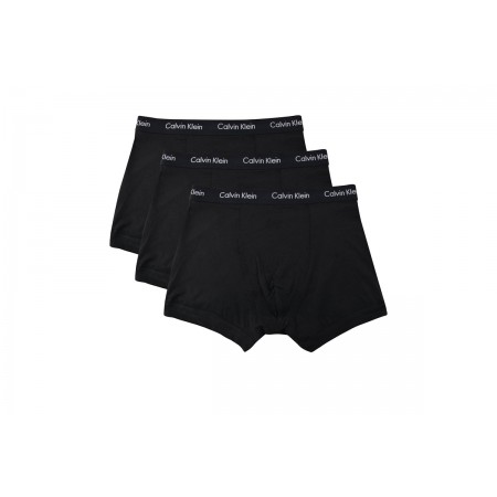 Calvin Klein Cotton Stretch Εσώρουχο Boxer Ανδρικό 3-Τεμάχια 