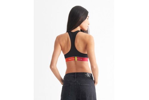 Calvin Klein Unlined Bralette Γυναικείο (000QF7253E UB1)