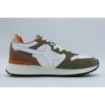 W6Yz Yak-M Ανδρικά Sneakers Λευκά, Χακί, Καφέ, Εκρού