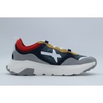 W6Yz Next-M Ανδρικά Sneakers Μπλε Σκούρο, Γκρι, Καφέ, Λευκά