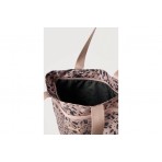 Puma Pop Γυναικεία Animal Print  Τσάντα Tote Καφέ, Μαύρη