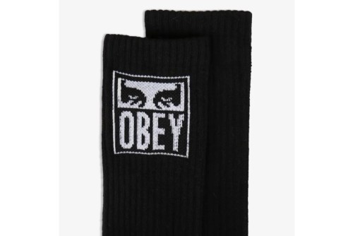 Obey Eyes Icon Κάλτσες Ψηλές 1 Ζευγάρι (100260141 BLACK)