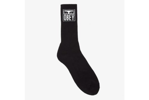 Obey Eyes Icon Κάλτσες Ψηλές 1 Ζευγάρι (100260141 BLACK)