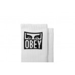 Obey Eyes Icon Κάλτσες Ψηλές 1 Ζευγάρι (100260141 WHITE)