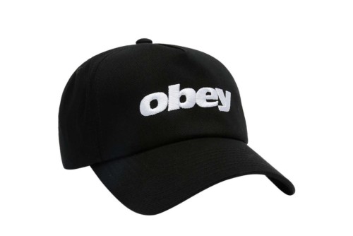 Obey Delta 5 Panel  Καπέλο Snapback (100490146 BLACK)