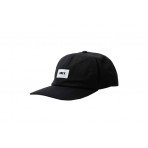 Obey Bold Label Organic 6 Panel Καπέλο Strapback (100580256 BLACK)
