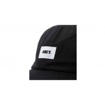 Obey Bold Label Organic 6 Panel Καπέλο Strapback (100580256 BLACK)