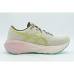 ASICS Novablast 5 Αθλητικά Παπούτσια Trail Running Μπεζ, Φυτρί, Ροζ