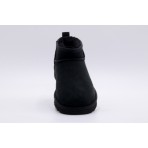 Ugg Classic Ultra Mini Γυναικεία Μποτάκια Μαύρα