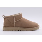 Ugg Classic Ultra Mini Γυναικεία Μποτάκια Μπεζ