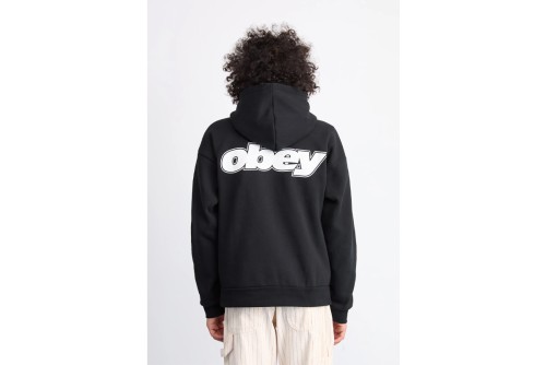 Obey Gaze Zip Ζακέτα Βαμβακερή Ανδρική (112460030 BLACK)