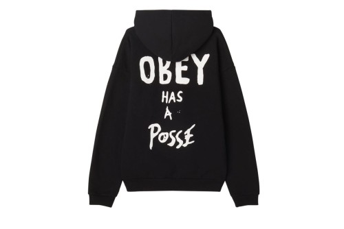 Obey Posse Extra Heavy Hoodie Ανδρικό (112470231 BLACK)