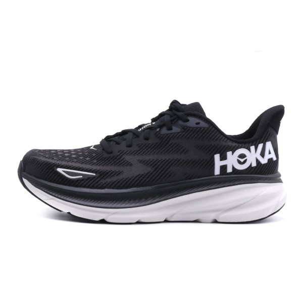 Hoka One One M Clifton 9 Παπούτσια Για Τρέξιμο-Περπάτημα (1127895-BWHT)