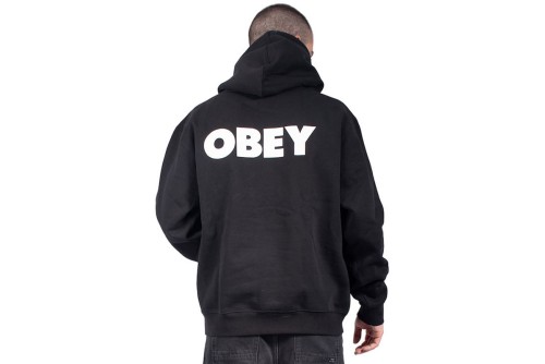 Obey Bold Fleece  Hoodie Ανδρικό (112842349 BLACK)