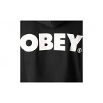 Obey Bold Fleece  Hoodie Ανδρικό (112842349 BLACK)