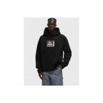 Obey TV Hoodie Ανδρικό Φούτερ Με Κουκούλα Μαύρο