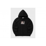 Obey TV Hoodie Ανδρικό Φούτερ Με Κουκούλα Μαύρο