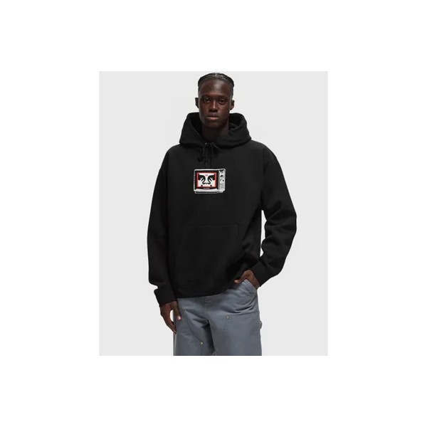 Obey Tv Hoodie Ανδρικό (112843940 BLACK)