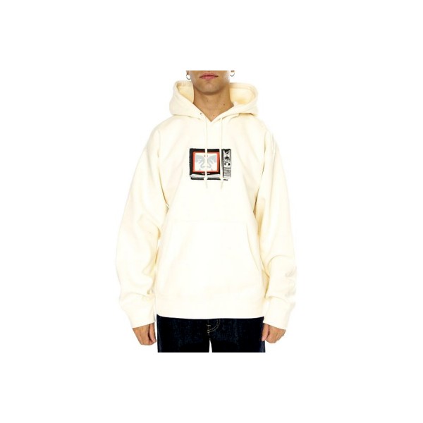 Obey Tv Hoodie Ανδρικό (112843940 UNBLEACHED)