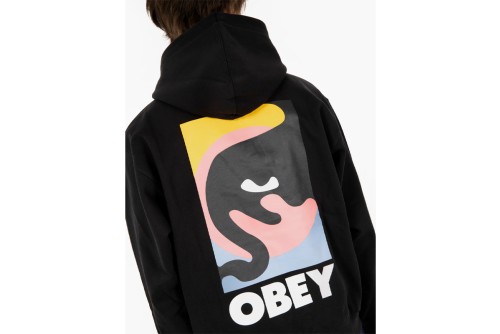 Obey Quarter Icon Premium Hoodie Ανδρικό (112844193 BLACK)