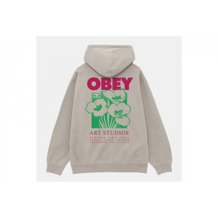 Obey Art Studio Flowers Premium Hoodie Ανδρικό 