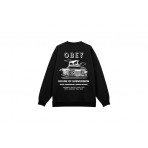 Obey House Of Subversion Premium Μπλούζα Με Λαιμόκοψη Ανδρική (112864195 BLACK)