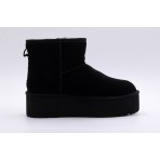 Ugg Classic Mini Platform Γυναικεία Μποτάκια Μαύρα