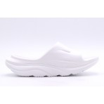 Hoka One One Ora Recovery Slide 3 Unisex Παντόφλες Λευκές