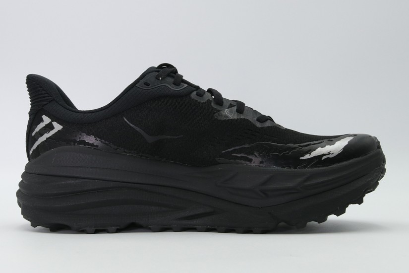 Hoka One One Stinson 7 Ανδρικά Αθλητικά Παπούτσια Trail Running Μαύρα