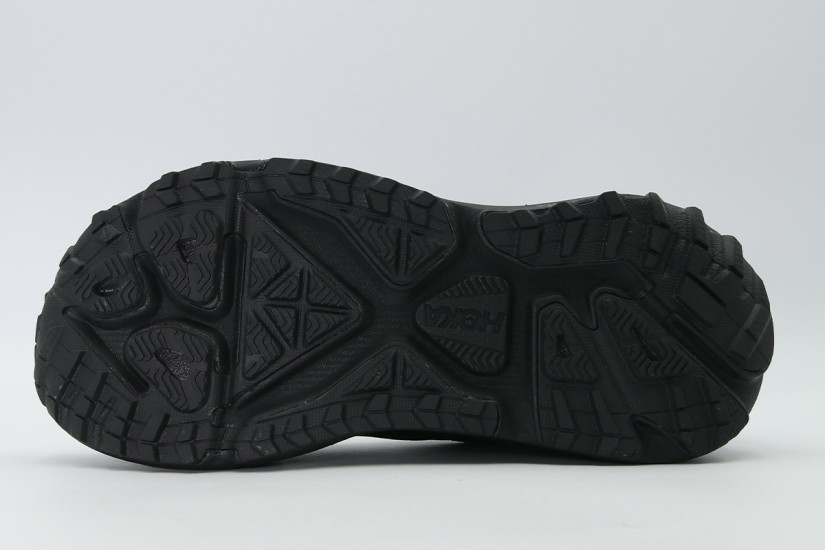 Hoka One One Stinson 7 Ανδρικά Αθλητικά Παπούτσια Trail Running Μαύρα