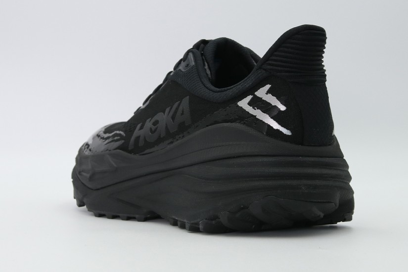 Hoka One One Stinson 7 Ανδρικά Αθλητικά Παπούτσια Trail Running Μαύρα