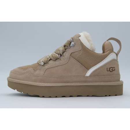Ugg Lowmel Γυναικεία Sneakers Κάμελ, Εκρού