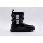 Ugg Classic Brellah Mini Γυναικείες Μπότες Μαύρες 