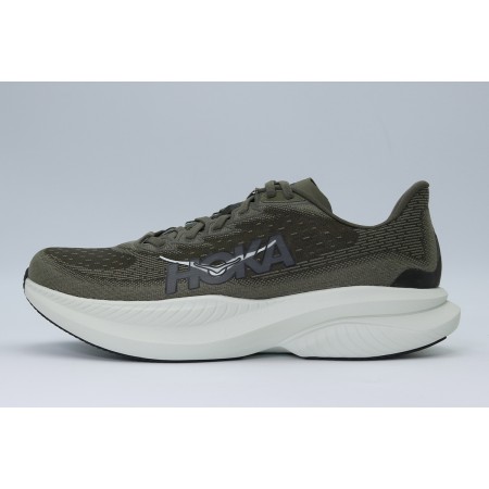 Hoka One One Mach 6 Αθλητικά Παπούτσια για Τρέξιμο Λαδί, Μπεζ