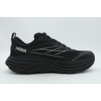Hoka One One Bondi 8 Caged Ανδρικά Sneakers Μαύρα, Ασημί