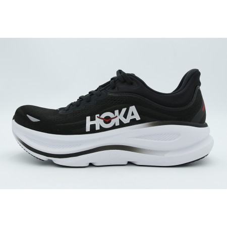 Hoka One One Bondi 9 Ανδρικά Αθλητικά Παπούτσια για Τρέξιμο Μαύρα, Λευκά