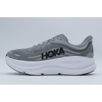 Hoka One One Bondi 9 Ανδρικά Αθλητικά Παπούτσια για Τρέξιμο Γκρι, Λευκά
