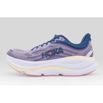 Hoka One One Bondi 9 Αθλητικά Παπούτσια για Τρέξιμο Μωβ, Κίτρινα, Λευκά