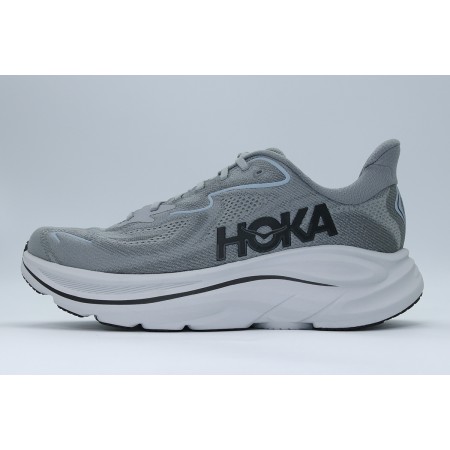 Hoka One One Clifton 10 Ανδρικά Αθλητικά Παπούτσια για Τρέξιμο Γκρι