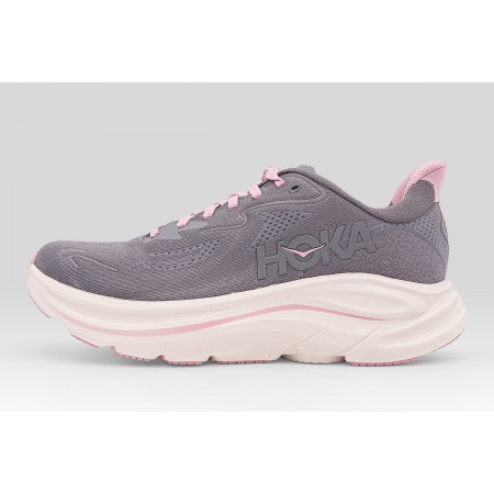 Hoka One One Clifton 10 Αθλητικά Παπούτσια για Τρέξιμο Μωβ, Ροζ, Λευκά