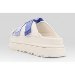 Ugg Goldenglow Slide Γυναικεία Σανδάλια Λευκά, Μπλε, Λιλά