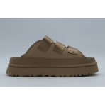Ugg Goldenglow Slide Γυναικεία Σανδάλια Κάμελ