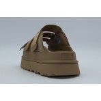 Ugg Goldenglow Slide Γυναικεία Σανδάλια Κάμελ