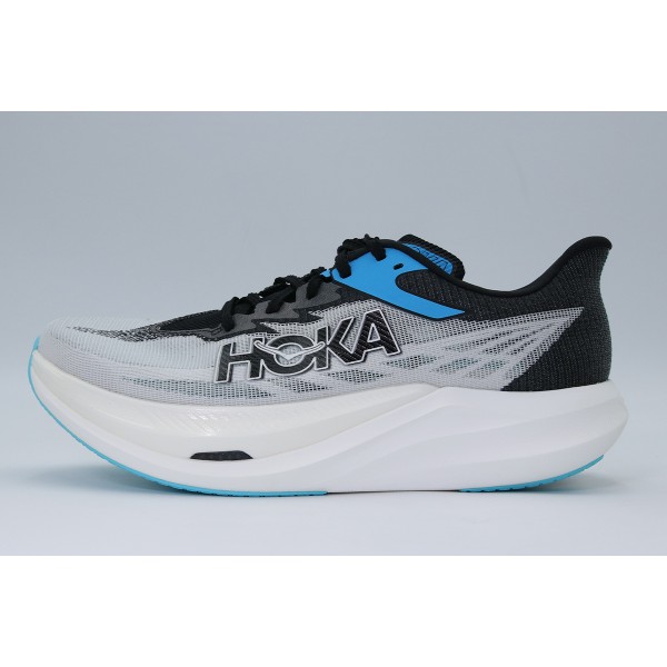 Hoka One One Rocket X 3 Αθλητικά Παπούτσια Για Τρέξιμο (1168724-WBLC)