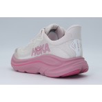 Hoka One One Clifton 10 Αθλητικά Παπούτσια για Τρέξιμο Εκρού, Ροζ