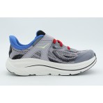 Hoka One One Clifton 10 Παιδικά Αθλητικά Παπούτσια για Τρέξιμο Γκρι, Μπλε, Κίτρινα Φλούο, Λευκά