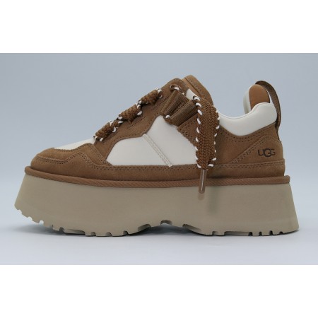 Ugg Astromel Platforms Γυναικεία Sneakers Ταμπά, Εκρού